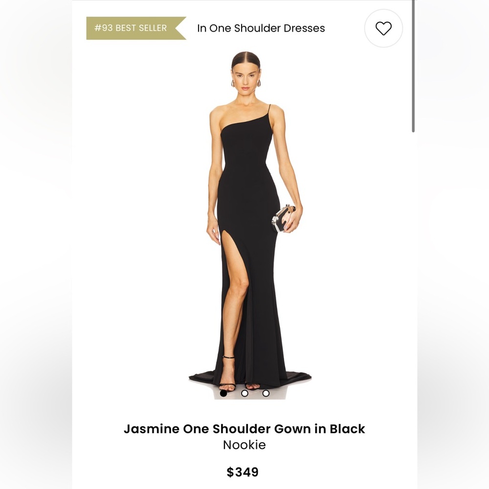 Elegant Black Evening Gown
